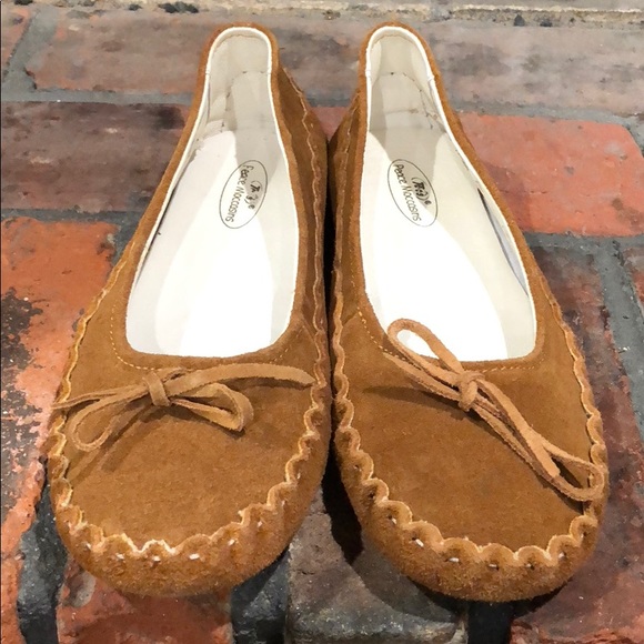 Tecs Peace ✌🏽Moccasins leather uppers size 8.5/40 - Picture 2 of 7